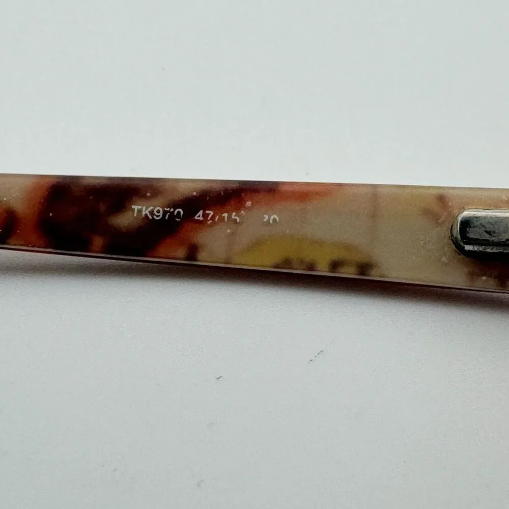 Takumi‎ Eyeglasses Frame TK970 80 47-15-130 Brown Torotise H13358